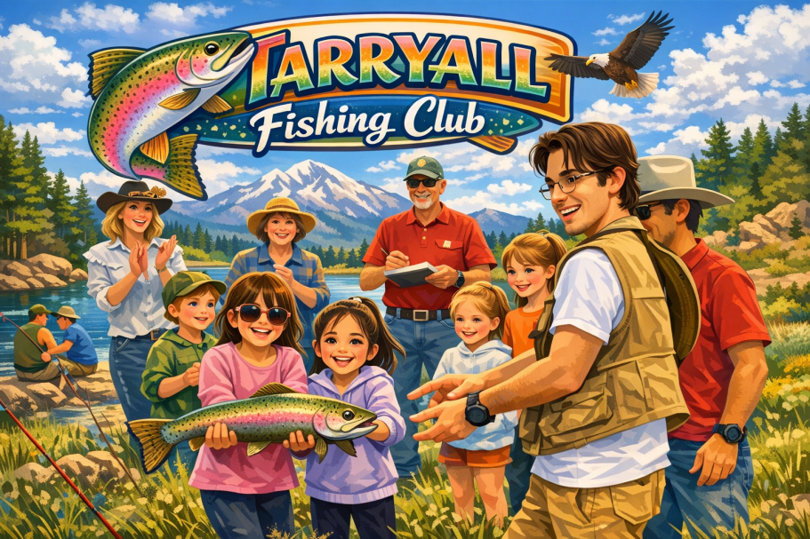 Tarryall Fishing Club illustration
